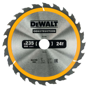 DeWalt Baukreissägeblatt Stat. 235/30 mm 24 WZ DT1954