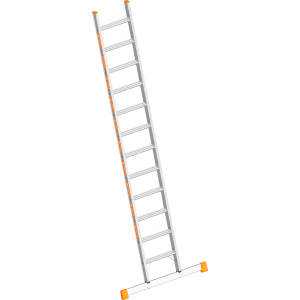 Layher Stufenanlegeleiter Topic 1042 12 Stufen Länge 3,15 m