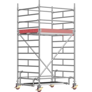 Layher UNI Kompakt Alu-Fahrgerüst P2 Arbeitshöhe 4,2 m