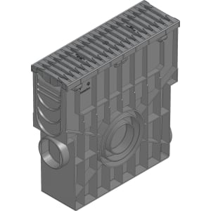 Hauraton Recyfix Pro 100 Einlaufkasten SW 9 mm, C250, 0,5 m, arretiert