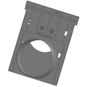 Hauraton Recyfix Pro 100 Stirnwand mit Auslauf Typ 01