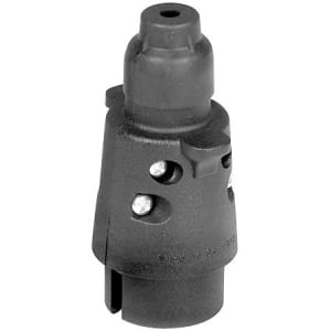 Herth + Buss Stecker 6 – 12 V, 7-polig, Schraubanschluss, Kunststoff, Blisterpack, 51 305 527/66