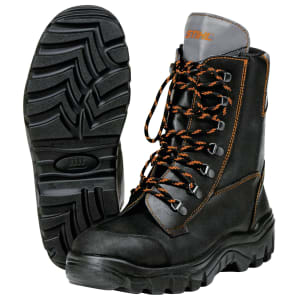 STIHL Schnittschutz-Lederstiefel "Dynamic Ranger" Gr. 47, schwarz, 0088 532 0547