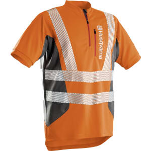 Husqvarna® T-Shirt "Technical High Viz" warnorange; anthrazit, kurzarm