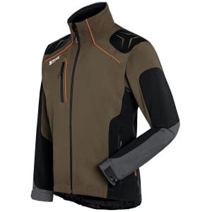 STIHL Forstjacke "Advance X-Shell", torf; schwarz