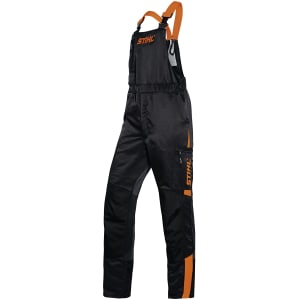 STIHL Schnittschutz-Latzhose "Dynamic C" Gr. L, anthrazit; warnorange, Schnittschutzklasse 1 (20 m/s), Mod. 2020, 0088 388 0705