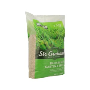 Sir Graham Basisrasen Rasensamen Spielrasen 2,5 kg Sack 75 m²