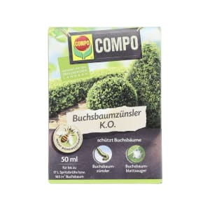 COMPO Buchsbaumzünsler K.O. 50 ml Flasche für 165 m² Buchsbaum 165 m²