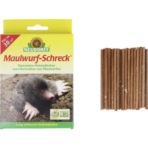 NEUDORFF Maulwurf-Schreck getränkte Holzstäbchen zum Vertreiben von Maulwürfen Schachtel NEUDORFF Maulwurf-Schreck getränkte Holzstäbchen zum Vertreiben von Maulwürfen Schachtel
