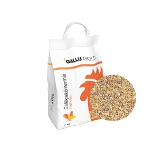 GALLUGOLD Geflügelkörnermix OG für Geflügel Körner 7 kg Sack GALLUGOLD Geflügelkörnermix OG für Geflügel Körner 7 kg Sack