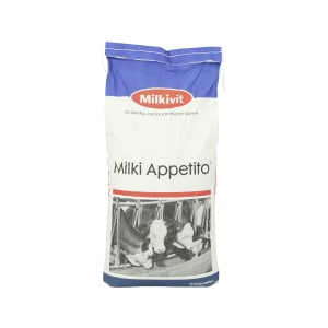 Milkivit Milki Appetito für Rinder der Ergänzer für Kälber-Trocken-TMR 25 kg Sack Milkivit Milki Appetito für Rinder der Ergänzer für Kälber-Trocken-TMR 25 kg Sack