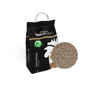 GALLUGOLD Junghennenkorn C Premium OG (Kleinpackung) pelletiertes Alleinfutter ohne Gentechnik mit Kokzidiostatikum zur Aufzucht von Junghennen Pellet 7 kg Sack GALLUGOLD Junghennenkorn C Premium OG (Kleinpackung) pelletiertes Alleinfutter ohne Gentechnik mit Kokzidiostatikum zur Aufzucht von Junghennen Pellet 7 kg Sack