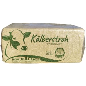 Cordes-Grasberg Kälberstroh mehrfach entstaubtes Einzelfuttermittel aus Gerstenstroh zur Rohfaserversorgung von Kälbern Faser 22 kg Ballen Cordes-Grasberg Kälberstroh mehrfach entstaubtes Einzelfuttermittel aus Gerstenstroh zur Rohfaserversorgung von Kälbern Faser 22 kg Ballen