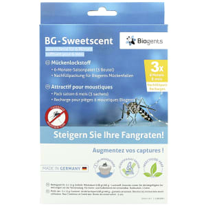 Biogents BG-Sweetscent Lockstoff Nachfüllpack für 6 Monate 1 St. zur Bekämpfung von Stechmücken/ der Asiatischen Tigermücke