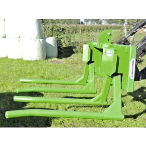 Düvelsdorf Rundballengabel "Duo", Euro-Aufnahme; Dreipunktanbau Kat. 2, 35-17750 Düvelsdorf Rundballengabel "Duo", Euro-Aufnahme; Dreipunktanbau Kat. 2, 35-17750