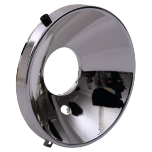 Hella® Reflektor rund, Ø 130 mm, für Hauptscheinwerfer; Int. Harvester 323–724, 9DR 073 862-011 Hella® Reflektor rund, Ø 130 mm, für Hauptscheinwerfer; Int. Harvester 323–724, 9DR 073 862-011