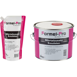 Formel-Pro Mörtelzusatz Emulsion Formel-Pro Mörtelzusatz Emulsion