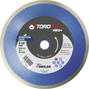 Toroflex Trennscheibe Fliese TS 180 mm x 25,4 mm Toroflex Trennscheibe Fliese TS 180 mm x 25,4 mm