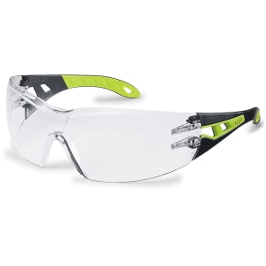 Schutzbrille uvex pheos supravision excellence schwarz/grün Schutzbrille uvex pheos supravision excellence schwarz/grün