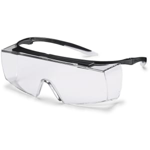 Schutzbrille uvex super f OTG supravision sapphire schwarz/transparent Schutzbrille uvex super f OTG supravision sapphire schwarz/transparent