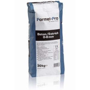 Formel–Pro Beton / Estrich 0 – 8 mm 30 kg Formel–Pro Beton / Estrich 0 – 8 mm 30 kg