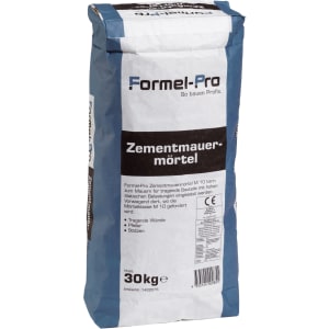 Formel–Pro Zementmauermörtel, 30 kg Formel–Pro Zementmauermörtel, 30 kg