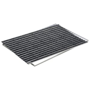 ACO Self Indoor Schuhabstreifer,Mit Winkelr.,Rips grau 75/50 ACO Self Indoor Schuhabstreifer,Mit Winkelr.,Rips grau 75/50