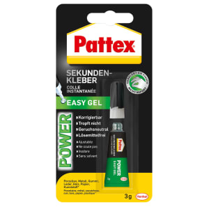 Pattex Sekundenkleber Power Easy Gel, 3 g Pattex Sekundenkleber Power Easy Gel, 3 g