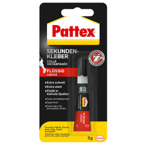 Pattex Sekundenkleber Flüssig 3 g Pattex Sekundenkleber Flüssig 3 g