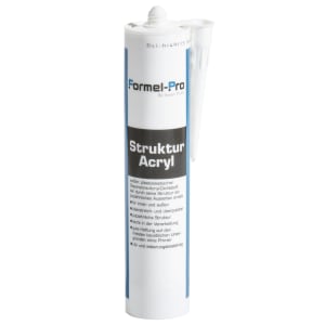 Formel–Pro Strukturacryl 310 ml weiß körnig Formel–Pro Strukturacryl 310 ml weiß körnig