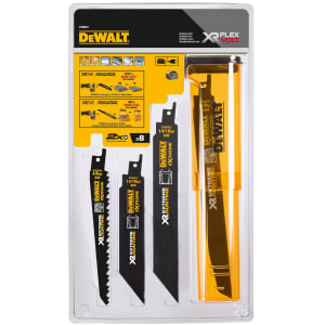 DeWalt XR Extreme Runtime Säbelsägeblatt–Set 8–tlg. DT99551 DeWalt XR Extreme Runtime Säbelsägeblatt–Set 8–tlg. DT99551