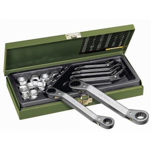 Proxxon SPEEDER–Ratschenschlüsselsatz 6–tlg., 6x7 bis 17x19 mm Proxxon SPEEDER–Ratschenschlüsselsatz 6–tlg., 6x7 bis 17x19 mm