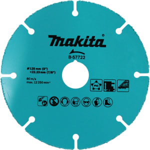 Makita Trennscheibe 125 mm Universal B–57722 Makita Trennscheibe 125 mm Universal B–57722