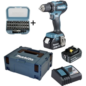 Makita Akku 18V Bohrschrauber Starterset Profi Makita Akku 18V Bohrschrauber Starterset Profi