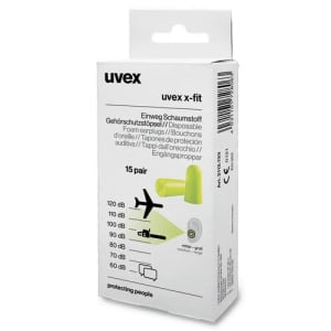 uvex Gehörschutzstöpsel x-fit Minibox, 15 Paar uvex Gehörschutzstöpsel x-fit Minibox, 15 Paar