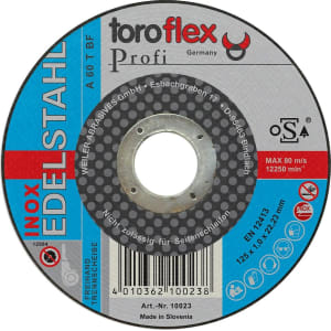 Toroflex INOX Profi Dünntrennscheibe Toroflex INOX Profi Dünntrennscheibe