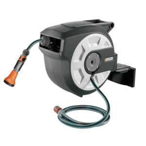 Gardena city gardening Wand-Schlauchbox 15 roll-up automatic komplett mit Gartenschlauch Wasserschlauch Gardena city gardening Wand-Schlauchbox 15 roll-up automatic komplett mit Gartenschlauch Wasserschlauch