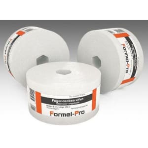 Formel-Pro Fugendeckstreifen Glasfaser ungelocht, 5 cm x 25 m Formel-Pro Fugendeckstreifen Glasfaser ungelocht, 5 cm x 25 m