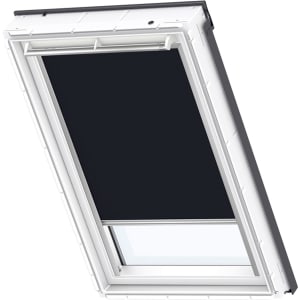 Velux Verdunklungs-Rollo manuell DKL Uni dunkelblau Velux Verdunklungs-Rollo manuell DKL Uni dunkelblau