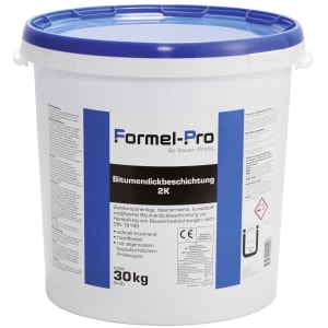 Formel-Pro Bitumendickbeschichtung 2K, 30 kg (22 : 8) Formel-Pro Bitumendickbeschichtung 2K, 30 kg (22 : 8)