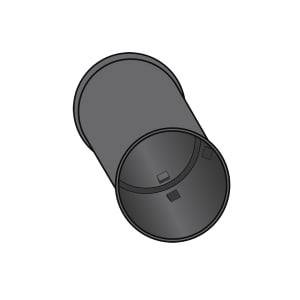 PVC Drän Verbindungsmuffen PVC Drän Verbindungsmuffen