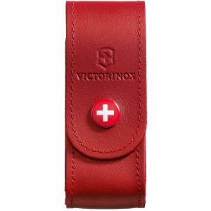 Victorinox Leder-Gürteletui für Taschenmesser, rot Victorinox Leder-Gürteletui für Taschenmesser, rot
