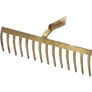SHW Straßenrechen 16 Zinken, schwere Ausführung, ohne Stiel, gehärtet, Zinken–Länge 115 mm SHW Straßenrechen 16 Zinken, schwere Ausführung, ohne Stiel, gehärtet, Zinken–Länge 115 mm