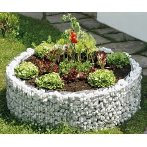 Hochbeet (Gabione) rund inkl. Trennfolie, 92 x 40 cm Hochbeet (Gabione) rund inkl. Trennfolie, 92 x 40 cm