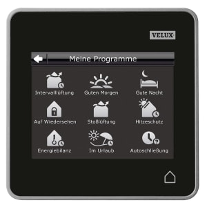 Velux INTEGRA Control Pad KLR 200 WW für bis zu 200 Produkte Velux INTEGRA Control Pad KLR 200 WW für bis zu 200 Produkte