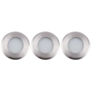Heitronic LED Bodeneinbaustrahler 3er Set NÜRNBERG 3 rund warmweiß Heitronic LED Bodeneinbaustrahler 3er Set NÜRNBERG 3 rund warmweiß