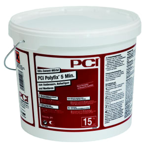 PCI Polyfix 5 Min. Blitz–Zement–Mörtel grau 1 kg PCI Polyfix 5 Min. Blitz–Zement–Mörtel grau 1 kg