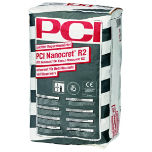 PCI Nanocret R2 Leichter Reparaturmörtel grau 20 kg PCI Nanocret R2 Leichter Reparaturmörtel grau 20 kg