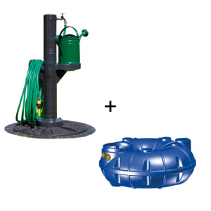 Rewatec Gartenanlage Premium mit Flachtank NEO Rewatec Gartenanlage Premium mit Flachtank NEO