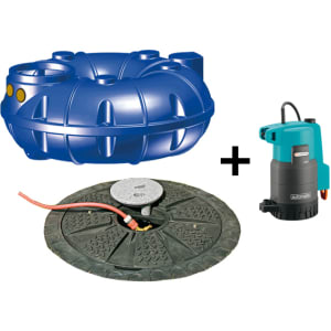 Rewatec Gartenanlage Basic mit Flachtank NEO Rewatec Gartenanlage Basic mit Flachtank NEO